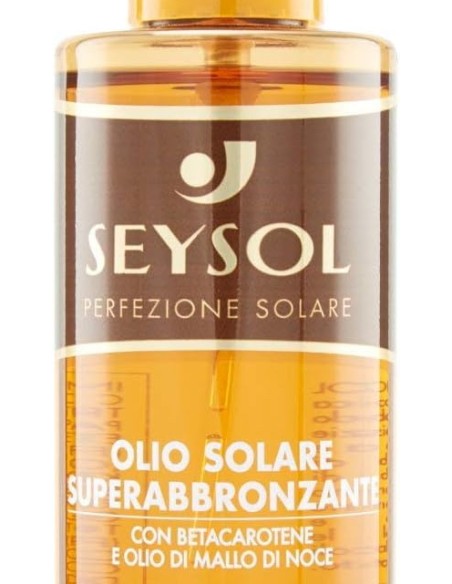 seysol olio solare superabbronzante 200ml - intensifica l'abbronzatura: tuttocasashop.it: igiene e cura della persona