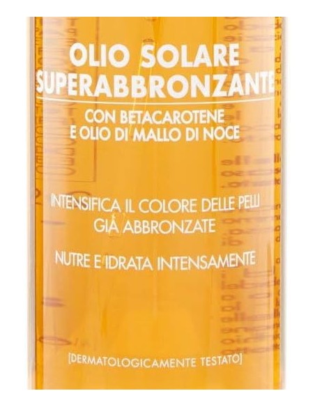 seysol olio solare superabbronzante 200ml - intensifica l'abbronzatura: tuttocasashop.it: igiene e cura della persona
