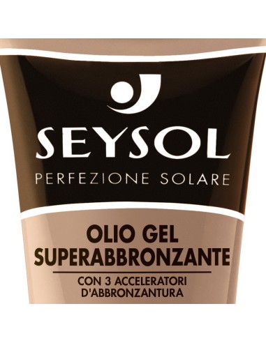seysol olio gel superabbronzante 150ml - con 3 acceleratori d'abbronzatura: tuttocasashop.it: igiene e cura della persona