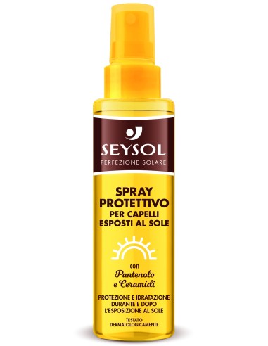 seysol spray protettivo per capelli esposti al sole 100ml - pantenolo jojoba: tuttocasashop.it: igiene e cura della persona