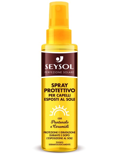 seysol spray protettivo per capelli esposti al sole 100ml - pantenolo jojoba: tuttocasashop.it: igiene e cura della persona