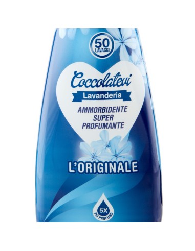 coccolatevi ammorbidente concentrato 50 lavaggi - 1250ml - original: tuttocasashop.it: prodotti per bucato e tessuti
