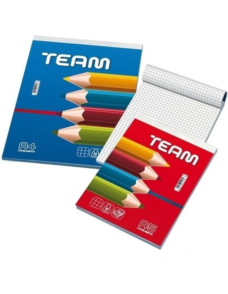 blocco appunti - block notes - a4 21x29cm - a quadretti 5mm - 50 fogli: tuttocasashop.it: altro - bazar