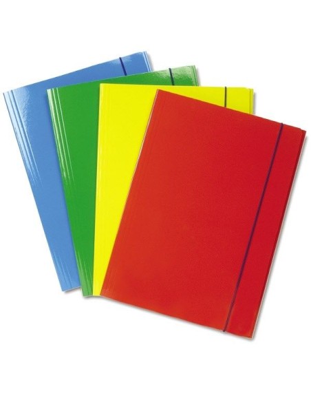 cartellina portadocumenti a4 - in cartoncino con elastico - vari colori: tuttocasashop.it: altro - bazar