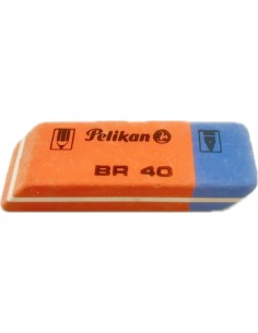 pelikan gomma per cancellare in caucciu - br40 - bicolore - 50x18x8mm: tuttocasashop.it: altro - bazar