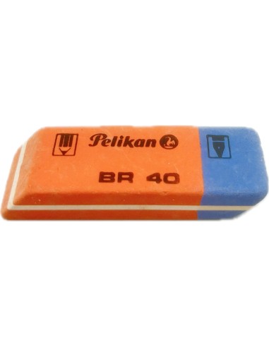pelikan gomma per cancellare in caucciu - br40 - bicolore - 50x18x8mm: tuttocasashop.it: altro - bazar