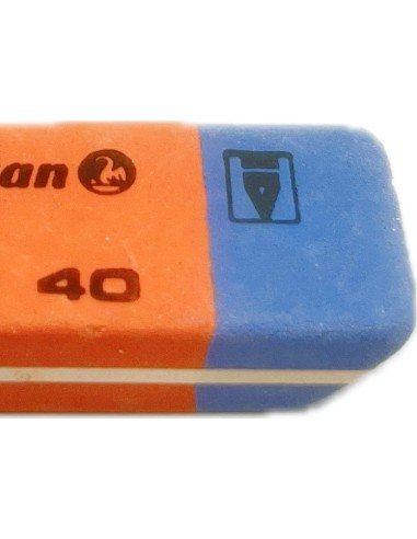 pelikan gomma per cancellare in caucciu - br40 - bicolore - 50x18x8mm: tuttocasashop.it: altro - bazar