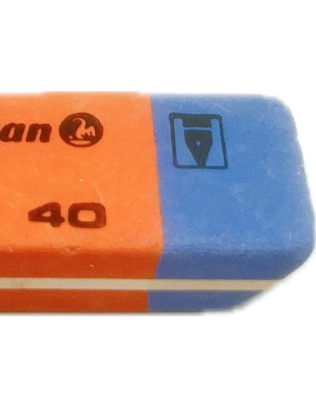 pelikan gomma per cancellare in caucciu - br40 - bicolore - 50x18x8mm: tuttocasashop.it: altro - bazar