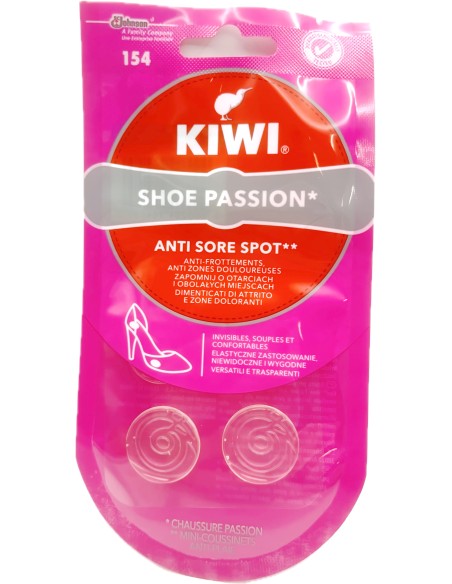 kiwi dischetti sollievo per calzature - 4 pezzi - trasparenti: tuttocasashop.it: prodotti per bucato e tessuti