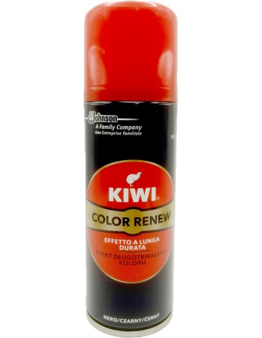 kiwi spray ravvivante per calzature - 200ml - nero: tuttocasashop.it: prodotti per bucato e tessuti