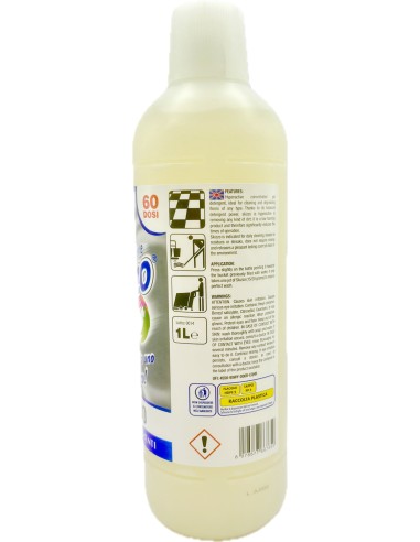 skizzo detergente pavimenti iperattivo profumato 1 litro - 60 dosi - bianco: tuttocasashop.it: pulizia e cura della casa