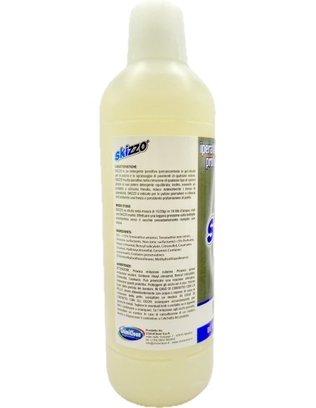 skizzo detergente pavimenti iperattivo profumato 1 litro - 60 dosi - bianco: tuttocasashop.it: pulizia e cura della casa