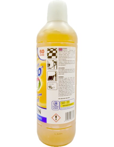 skizzo detergente pavimenti iperattivo profumato 1 litro 60 dosi - vanillin: tuttocasashop.it: pulizia e cura della casa
