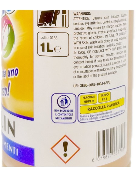 skizzo detergente pavimenti iperattivo profumato 1 litro 60 dosi - vanillin: tuttocasashop.it: pulizia e cura della casa