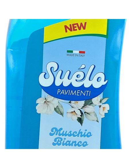 suelo pavimenti detergente lavapavimenti - 1 litro - muschio bianco: tuttocasashop.it: pulizia e cura della casa