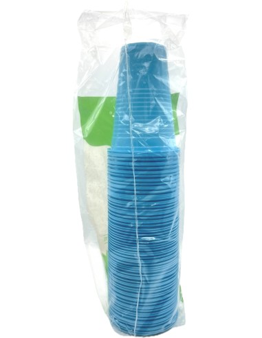the best 50 bicchieri monouso in plastica - 200cc - azzurro: tuttocasashop.it: carta & monouso