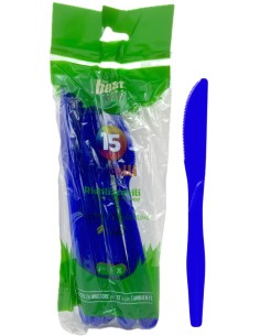 the best 15 coltelli monouso in plastica - 17cm - blu: tuttocasashop.it: carta & monouso