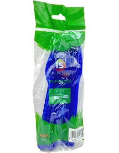 the best 15 coltelli monouso in plastica - 17cm - blu: tuttocasashop.it: carta & monouso