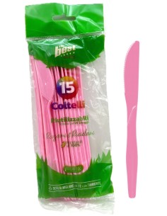 the best 15 coltelli monouso in plastica - 17cm - rosa: tuttocasashop.it: carta & monouso