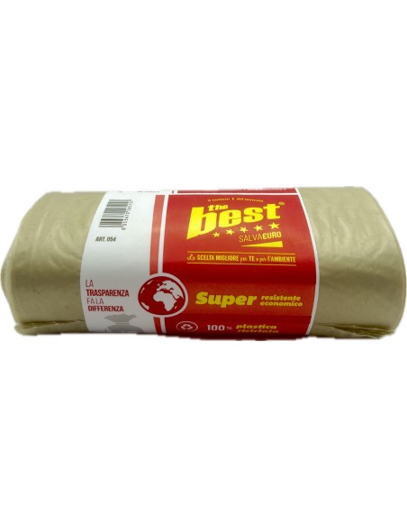 the best 18 sacchi resistenti 50x70cm ldpe - ambra - raccolta differenziata: tuttocasashop.it: pulizia e cura della casa