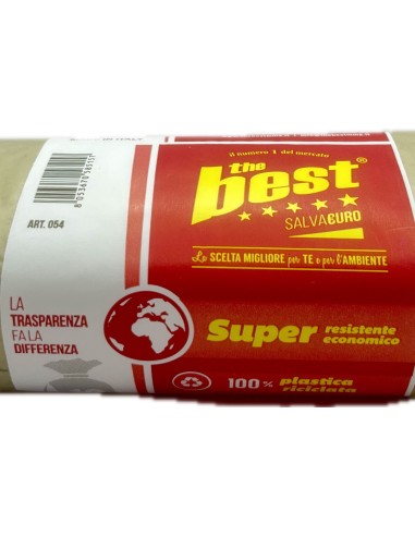 the best 18 sacchi resistenti 50x70cm ldpe - ambra - raccolta differenziata: tuttocasashop.it: pulizia e cura della casa