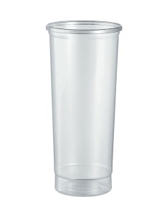 vip 30 bicchieri tumbler trasparenti in pp - 355ml - aperitivo - cocktail: tuttocasashop.it: carta & monouso