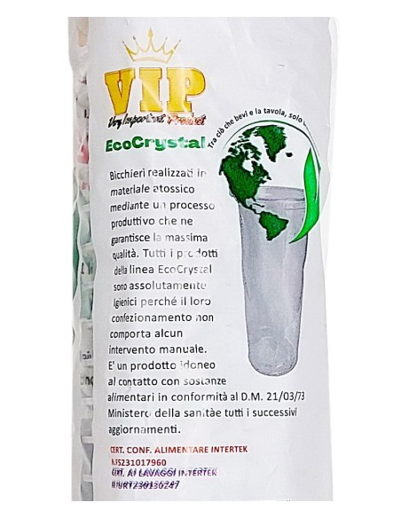 vip 30 bicchieri tumbler trasparenti in pp - 355ml - aperitivo - cocktail: tuttocasashop.it: carta & monouso