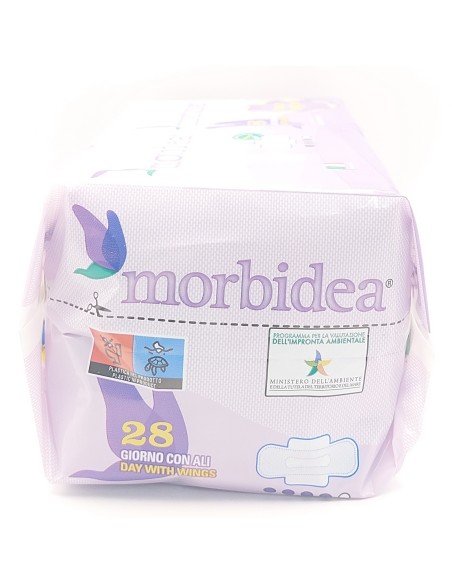 morbidea assorbenti ultra - pacco doppio - 28 pezzi - anatomico con ali: tuttocasashop.it: igiene e cura della persona