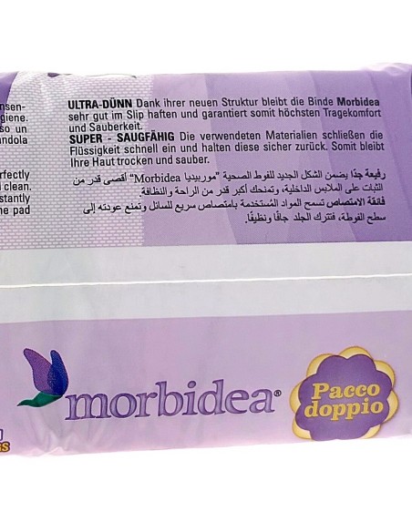 morbidea assorbenti ultra - pacco doppio - 28 pezzi - anatomico con ali: tuttocasashop.it: igiene e cura della persona