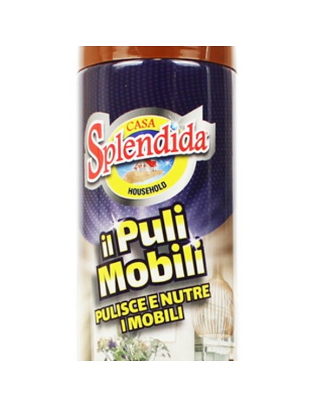 splendida il pulimobili spray - 300ml - pulisce e lucida i mobili: tuttocasashop.it: pulizia e cura della casa