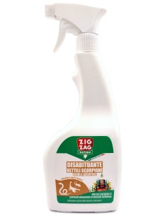 zig zag disabituante per rettili scorpioni gechi e lucertole - spray 750ml: tuttocasashop.it: pulizia e cura della casa