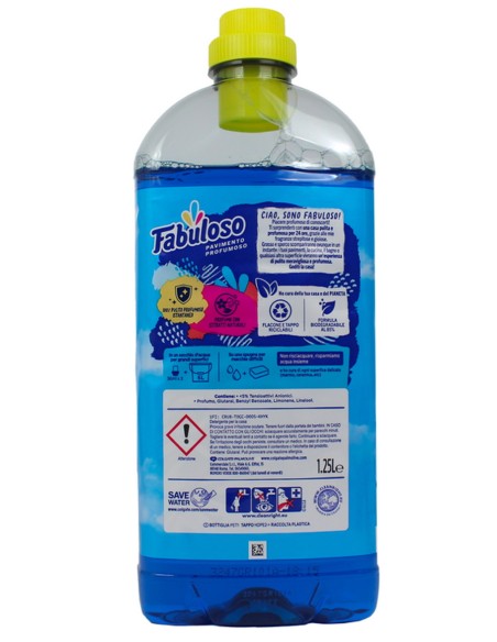 fabuloso detergente per pavimenti - 1250ml - fresco mattino: tuttocasashop.it: pulizia e cura della casa