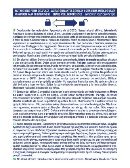 nivea deodorante spray formato maxi 200ml - black & white invisible - active: tuttocasashop.it: igiene e cura della persona