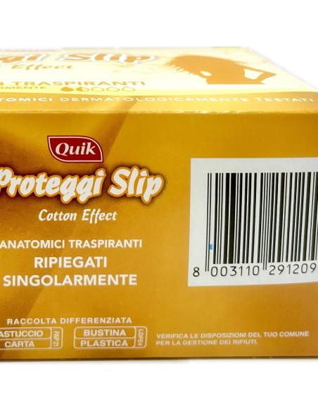 quik 40 assorbenti proteggislip anatomici - ripiegati: tuttocasashop.it: igiene e cura della persona