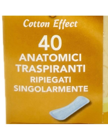 quik 40 assorbenti proteggislip anatomici - ripiegati: tuttocasashop.it: igiene e cura della persona