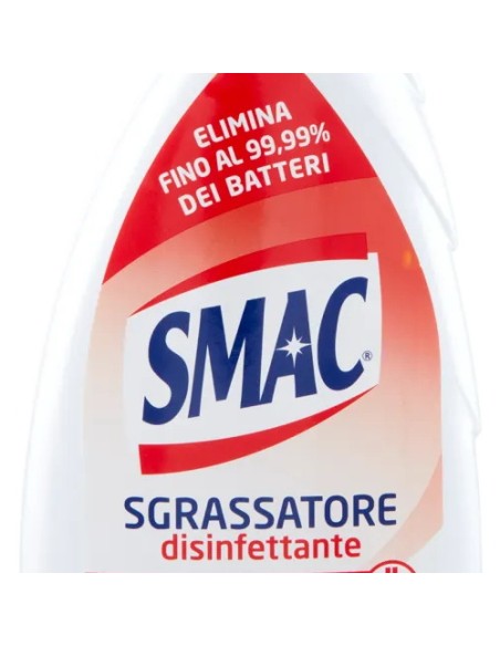 smac detergente spray con erogatore - 650ml - sgrassatore disinfettante: tuttocasashop.it: pulizia e cura della casa