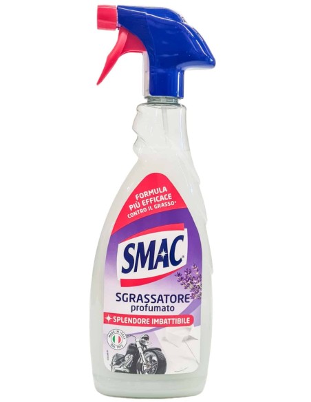 smac detergente spray con erogatore - 750ml - sgrassatore profumato lavanda: tuttocasashop.it: pulizia e cura della casa
