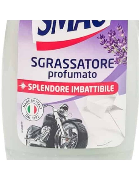 smac detergente spray con erogatore - 750ml - sgrassatore profumato lavanda: tuttocasashop.it: pulizia e cura della casa