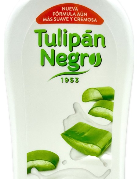 tulipan negro bagnoschiuma - 650ml - aloe vera & jojoba: tuttocasashop.it: igiene e cura della persona