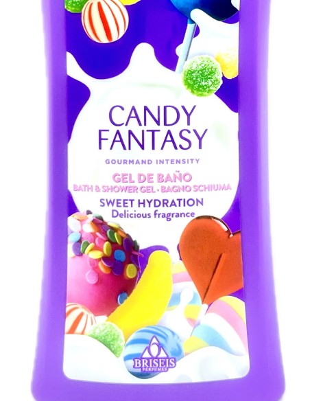 tulipan negro bagnoschiuma - 650ml - candy fantasy - dolce idratazione: tuttocasashop.it: igiene e cura della persona