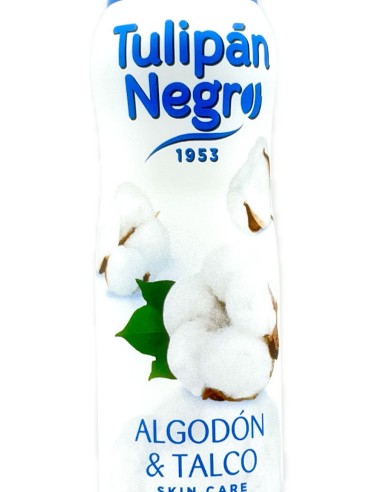 tulipan negro deodorante spray - 200ml - cotone e talco: tuttocasashop.it: igiene e cura della persona