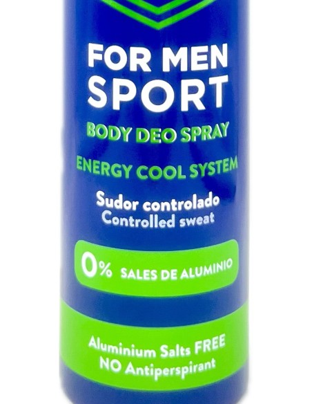 tulipan negro deodorante spray - 200ml - for men - sport: tuttocasashop.it: igiene e cura della persona