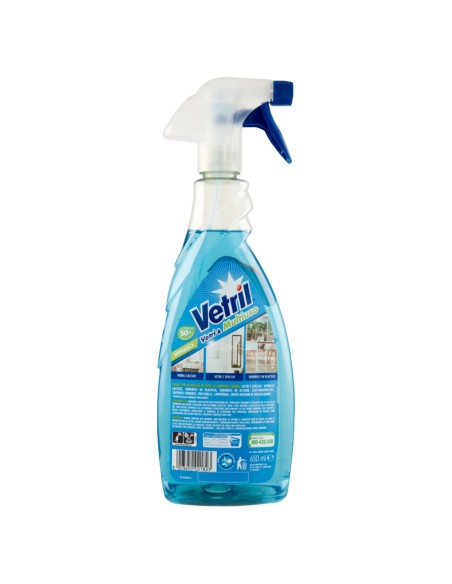 vetril detergente multiuso spray 650ml - con ammoniaca - blu: tuttocasashop.it: pulizia e cura della casa