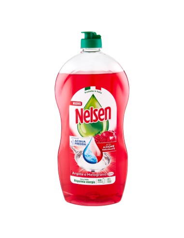nelsen detersivo per piatti - 850ml - argilla e melograno: tuttocasashop.it: pulizia e cura della casa