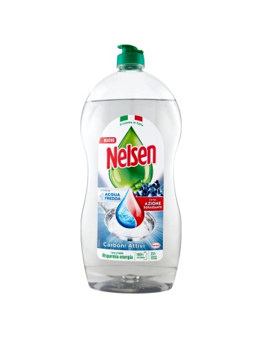 nelsen detersivo per piatti - 850ml - carboni attivi: tuttocasashop.it: pulizia e cura della casa