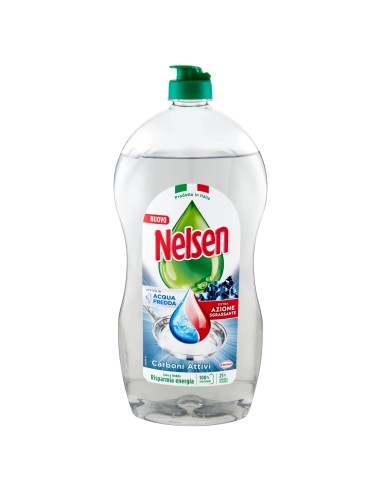 nelsen detersivo per piatti - 850ml - carboni attivi: tuttocasashop.it: pulizia e cura della casa