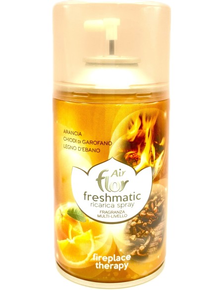 air flor ricarica deodorante per diffusore automatico 250ml - fireplace: tuttocasashop.it: pulizia e cura della casa