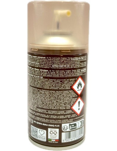 air flor ricarica deodorante per diffusore automatico 250ml - fireplace: tuttocasashop.it: pulizia e cura della casa