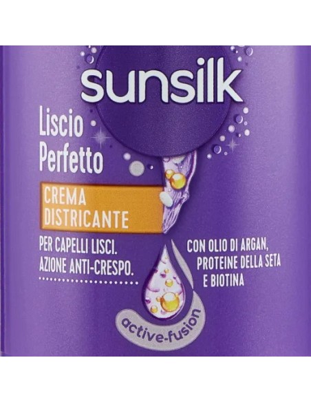 sunsilk crema per capelli 200ml - liscio perfetto - districande anti-crespo: tuttocasashop.it: igiene e cura della persona