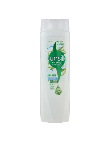 sunsilk shampoo 250ml - aloe vera - 94% ingredienti di origine naturale: tuttocasashop.it: igiene e cura della persona
